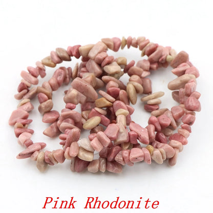 5-8mm Natural Irregular Lilac Lepidolite Stone Beads Gravel Chips Loose Spacer Beads for Jewelry Making DIY Bracelet Necklace