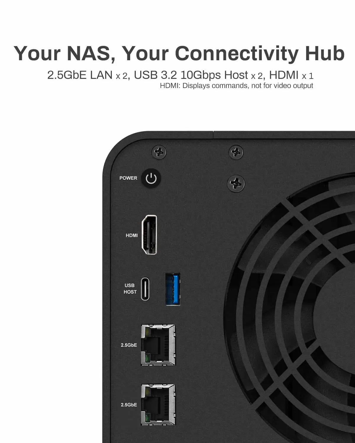 TERRAMASTER F4-424 Pro NAS Storage – 4Bay Core i3 8-Core 8-Thread CPU, 32GB DDR5 RAM, Network Attached Storage  (Diskless)