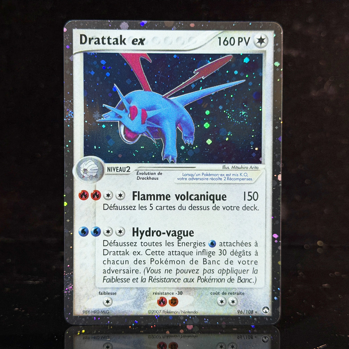 2003–2007 French Vintage PKM ex Holo Cards Set Featured Lugia Ho-Oh Mewtwo Classic EX Era TCG Trading Cards Collection DIY Toys