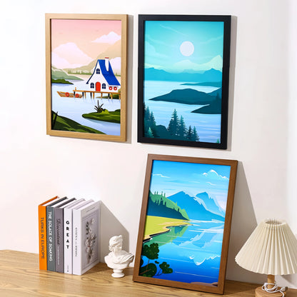 Personalized Wooden Photo Frames, Custom Photo Frame Ornaments, Simple Holiday Gifts Indoors, Commemorate Precious Memories