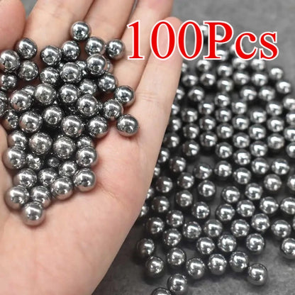 100/300pcs Steel Balls for Slingshot 8mm Standard 8mm Outdoor Shooting Steel Balls Suitable for Various Repeating Slingshots