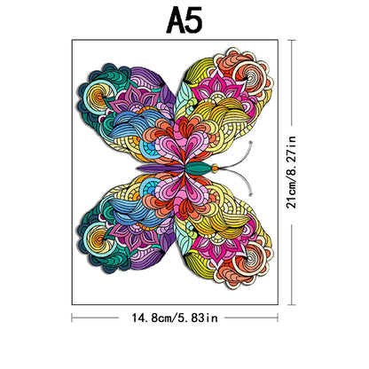 Wooden Puzzle - Adult Unique Alien Advanced Wooden Puzzle Gift - Happiness Tree, Ocean World Animal Jigsaw Puzzles Family Game