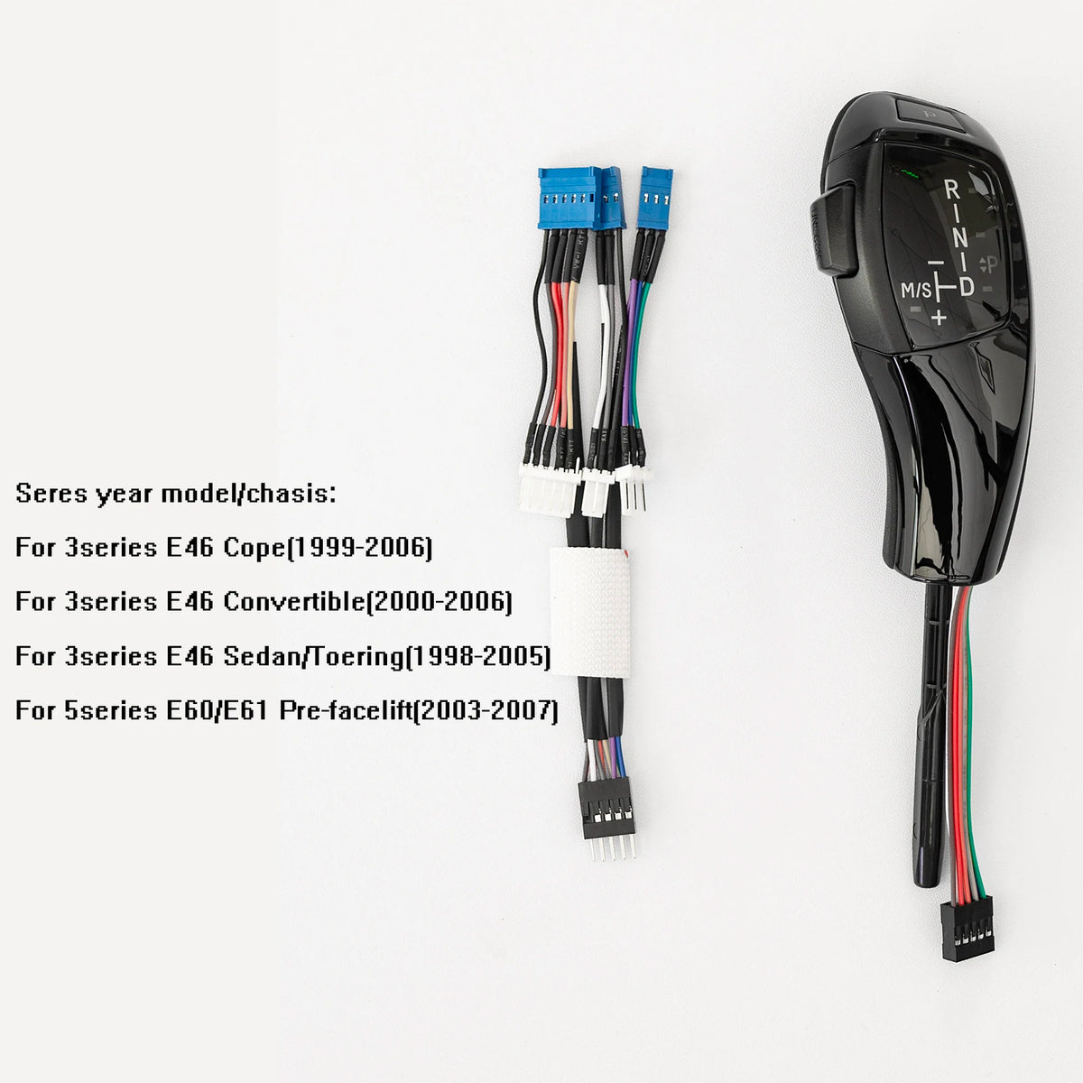 LED Gear Shift Knob Retrofit Kit for Car Accessories BMW E90 E91 E93 E81 E82 E84 E87 E88 E89 E46 E61 E60 E83 X3 E85 E86 E39 E53