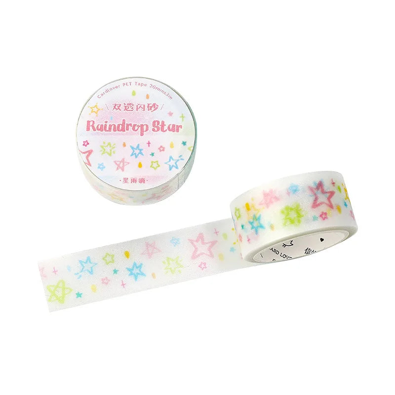 1pcs/1lot Decorative Adhesive Tapes Gentle Sweet Dream Song Junk Journal DIY Paper Japanese Masking Scrapbooking Stickers