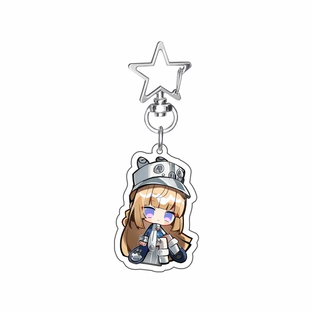 New Hot Game Zenless Zone Zero Keychains Pendant Car Ellen Joe Seth Lowell Jane Doe Von Lycaon Nicole Fans cosplay Gifts