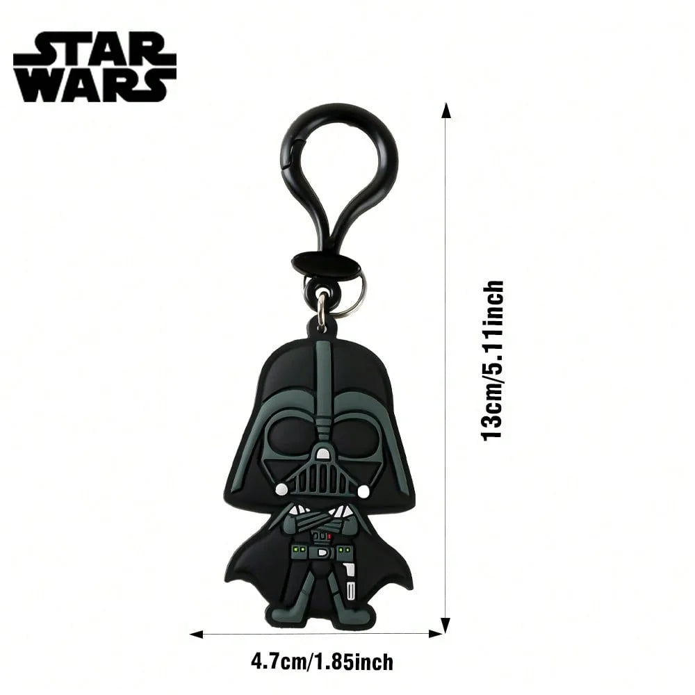 Star Wars Officially Licensed Figurine Bag Clip Charms Darth Vader PVC Keychain Perfect Gift 1Pc STAR WARS
