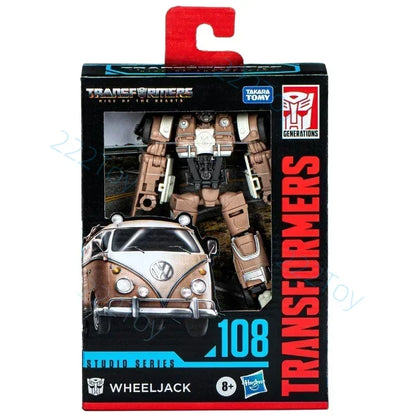New Transformers Toys Studio Series SS108 Deluxe Class Wheeljack Anime Model Action Figures Robot Toy Collectibles Hobbies Gifts