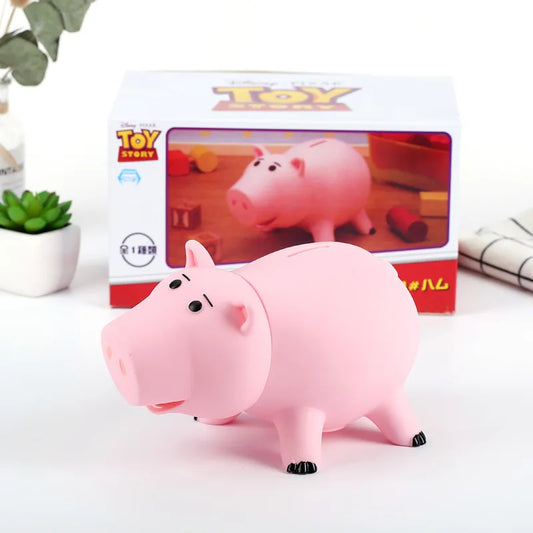 Hot Cartoon Toy Story Hamm Pig A Piggy Bank Birthday Gift Decorative Figure Model Doll PVC Financial Toys Birthday Gifts
