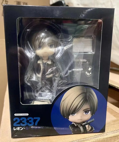 Nendoroid 2337 Leon S Kennedy Action Figure 10cm Pvc Anime Figurine Resident Evil Biohazard Adult Collection Gift For Game Fans