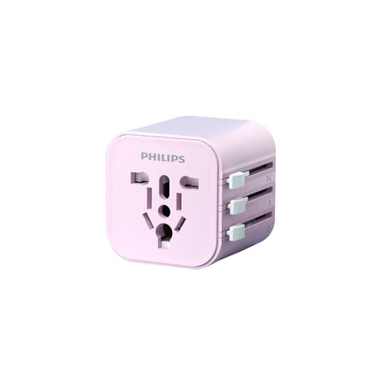 Philips Global Travel Adapter Philips Universal Conversion Socket US/EU/Aus/UK Adaptor