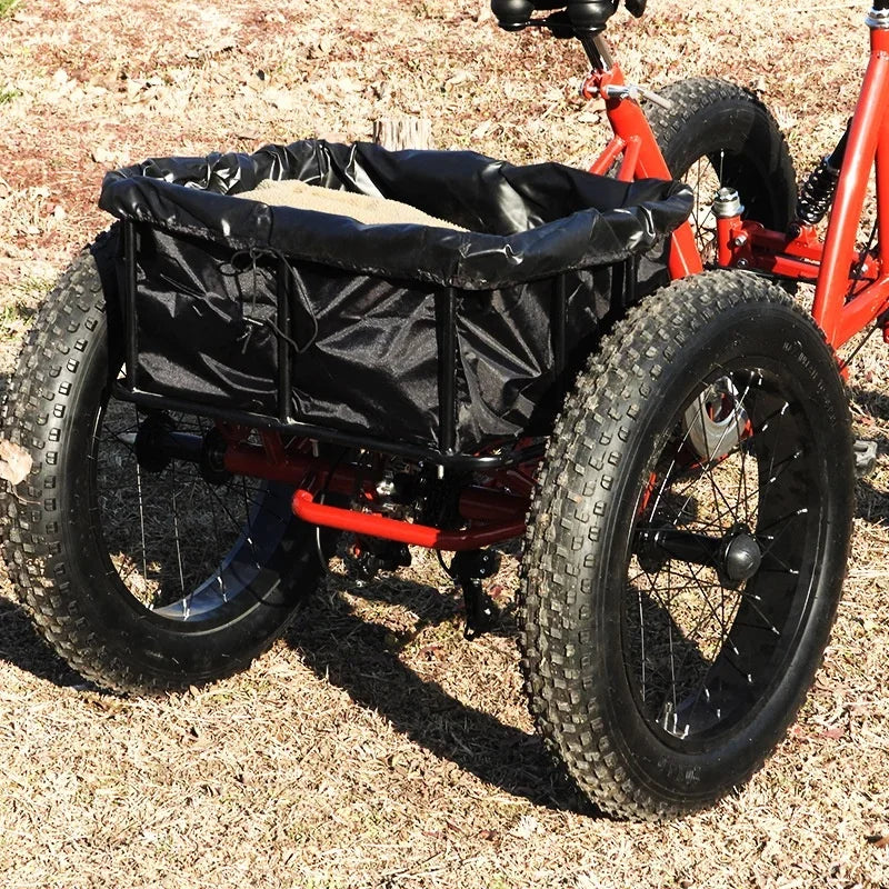 Freight Bicycles Fat Tire Off-road Pedals Four Wheeled Bicycles Three Wheeled Snow Four Wheeled Bicycles