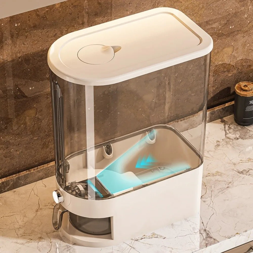 New Insect-proof Rice Storage Container 5/10KG Moisture Proof Dry Food Dispenser Rice Sealed Box Pantry Organization