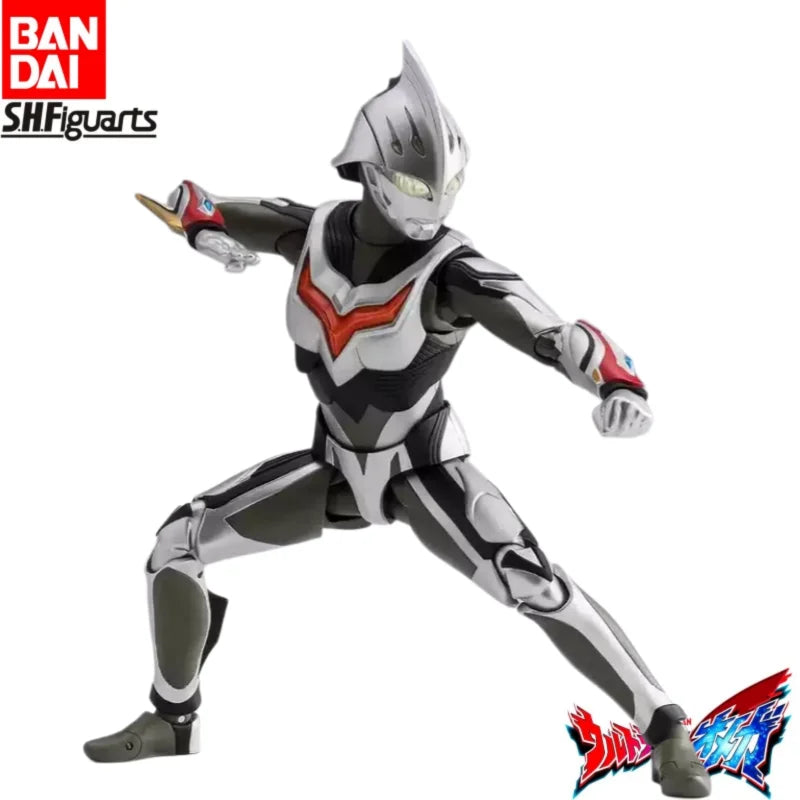 In Stock Bandai Original S H Figuarts Ultraman Ultraman Nexus Action Figure Model Doll Brand New Boxed Anime Characters Toys