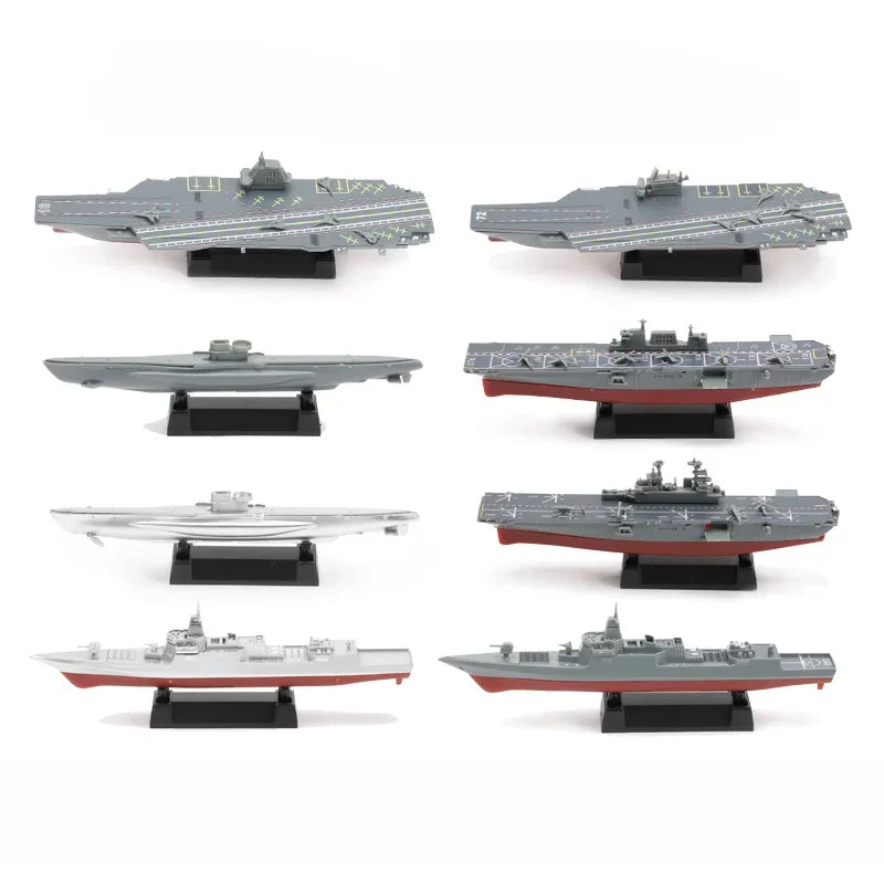 4D Assembled Ship Model Liaoning Battleship Modern Class Battleship Aircraft Carrier Model Military Warship Model Toy