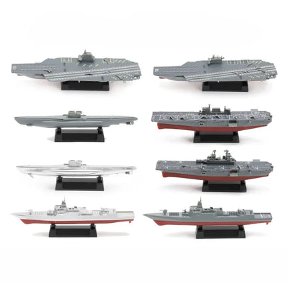 4D Assembled Ship Model Liaoning Battleship Modern Class Battleship Aircraft Carrier Model Military Warship Model Toy