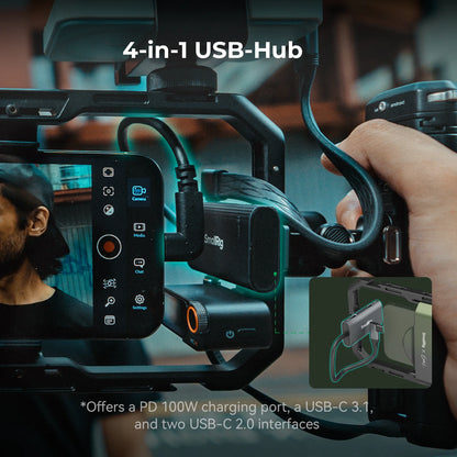 SmallRig x Brandon Li All-in-One Mobile Video Kit Universal Quick Release Phone Video Rig Kit for iPhone for Samsung w Grip 4596