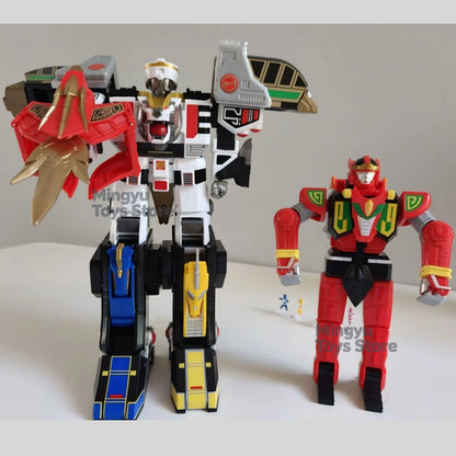 Power Rangers Ultimate Mega Thunderzord White Tigerzord Ultimate Megazord Action Figure Classic Figure Collectible Set Toy Gifts