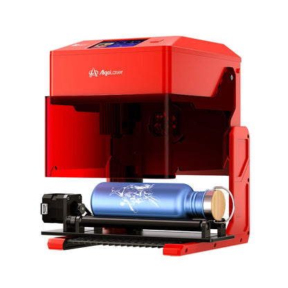 AlgoLaser PIXI Mini Portable Laser Engraver with Touch Screen Smart Class 1 Laser Engraver Machine for Business DIY Logo Dog Tag
