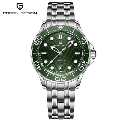 PAGANI DESIGN 2025 New Diving Men's Watches Luxury NH35 Automatic Watch For Man Mechanical Wristwatches AR Sapphire Waterproof