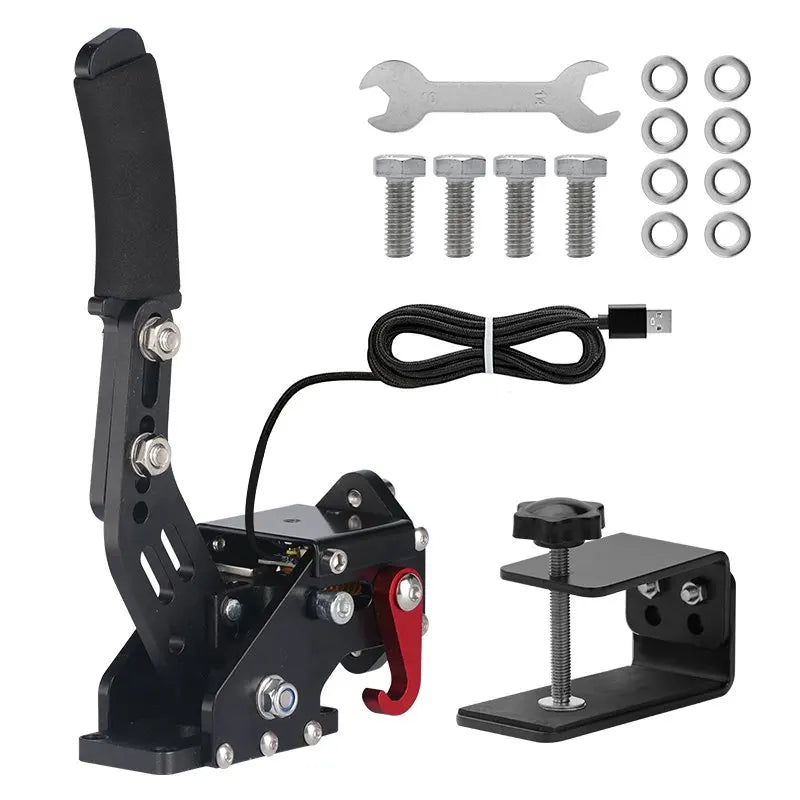 Hall Effect Sim Racing Handbrake Linear USB PC Drift Brake for ETS2 Assetto Corsa Compatible with SimRuito Paddock