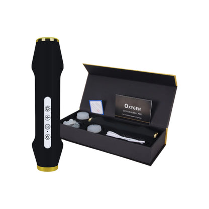 Facial Oxygen Bubble Machine Ultrasonic Cleanser LED Massage Skin Rejuvenation Hydrating Brightening Device