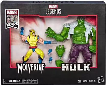 Original Hasbro Marvel Legends Wolverine Hulk Anime Figure Model Gift Toy Collection