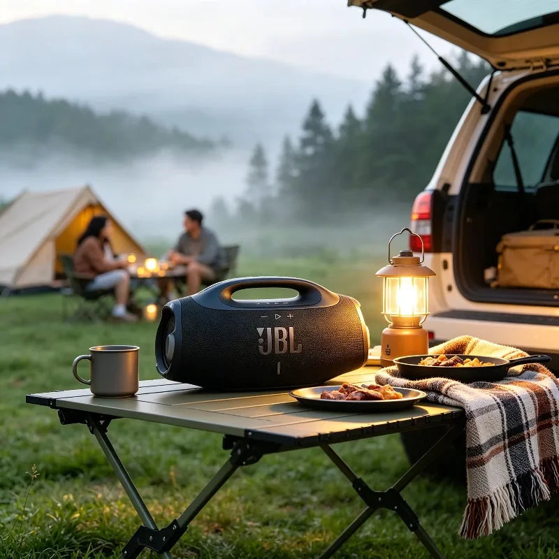 JBL Boombox 4 IP68 Waterproof Bluetooth Speaker Dustproof JBL Pro Sound AI Sound Boost Large Outdoor Party Stereo Audio Boombox4