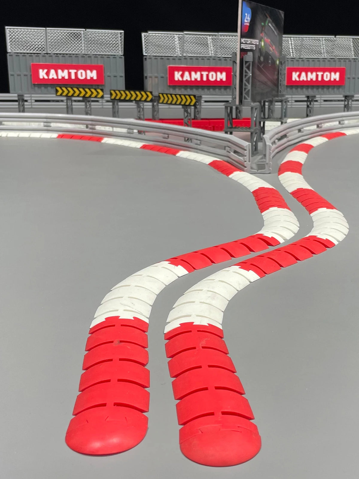 Road Barrier DIY Remote Control Car Drift Race High-speed Four-wheel Car Barrier Traffic Splicing Stereo Roadblock Traffic Scene