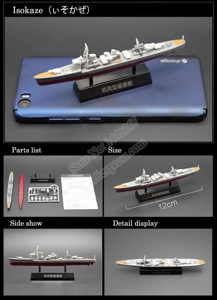 4D Assembled Ship Model Liaoning Battleship Modern Class Battleship Aircraft Carrier Model Military Warship Model Toy