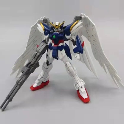 Hg 1/144 Wing Zero Xxxg-00w0 Assembly Model Kit Collection Figure Animation Peripheral Toy Ornament Desktop Decorations Gift