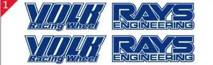 Classical Car Styling Classical Wheel Rim Decorative Vinyl Creative Sticker Decal Set for RAYS Volk Racing TE37 TE37 SL TE37C