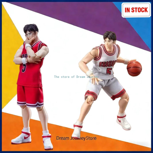 In Stock Original GT Monkey King Model Slam Dunk Shohoku Team Kime Nobubu No. 5 SLAMDUNK Red and White Clothes