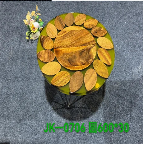 Stunning Epoxy Resin Live Edge Wood Table, Unique Handmade Art Piece for Dining Room, Office, Natural Wood and Resin ,Customized