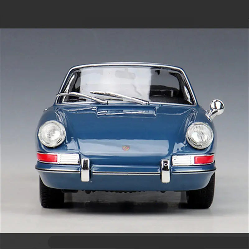 WELLY 1:24 1965 Porsche 911 Targe Coupe Alloy Classic Sports Car Model Diecast Metal Vintage Racing Vehicles Car Model Kids Gift