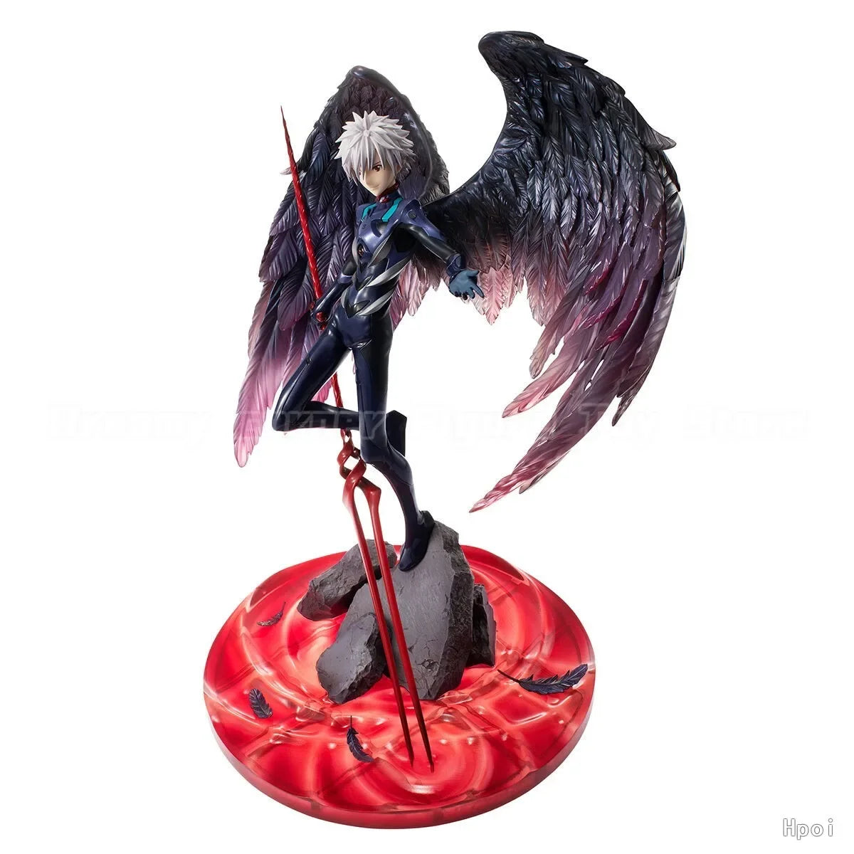 【In Stock】MegaHouse Precious G.E.M. EVA Q Kaworu Nagisa 15th Anniversary Figure Model Ornaments Gifts