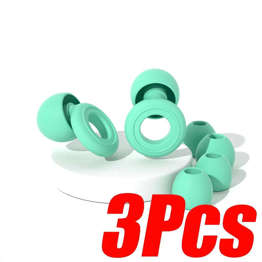 Loop Ear Plugs Sleeping Noise Canceling Ear Plugs Waterproof Swimming Silicone Ear Breed Stuffer Children's Hear Protector