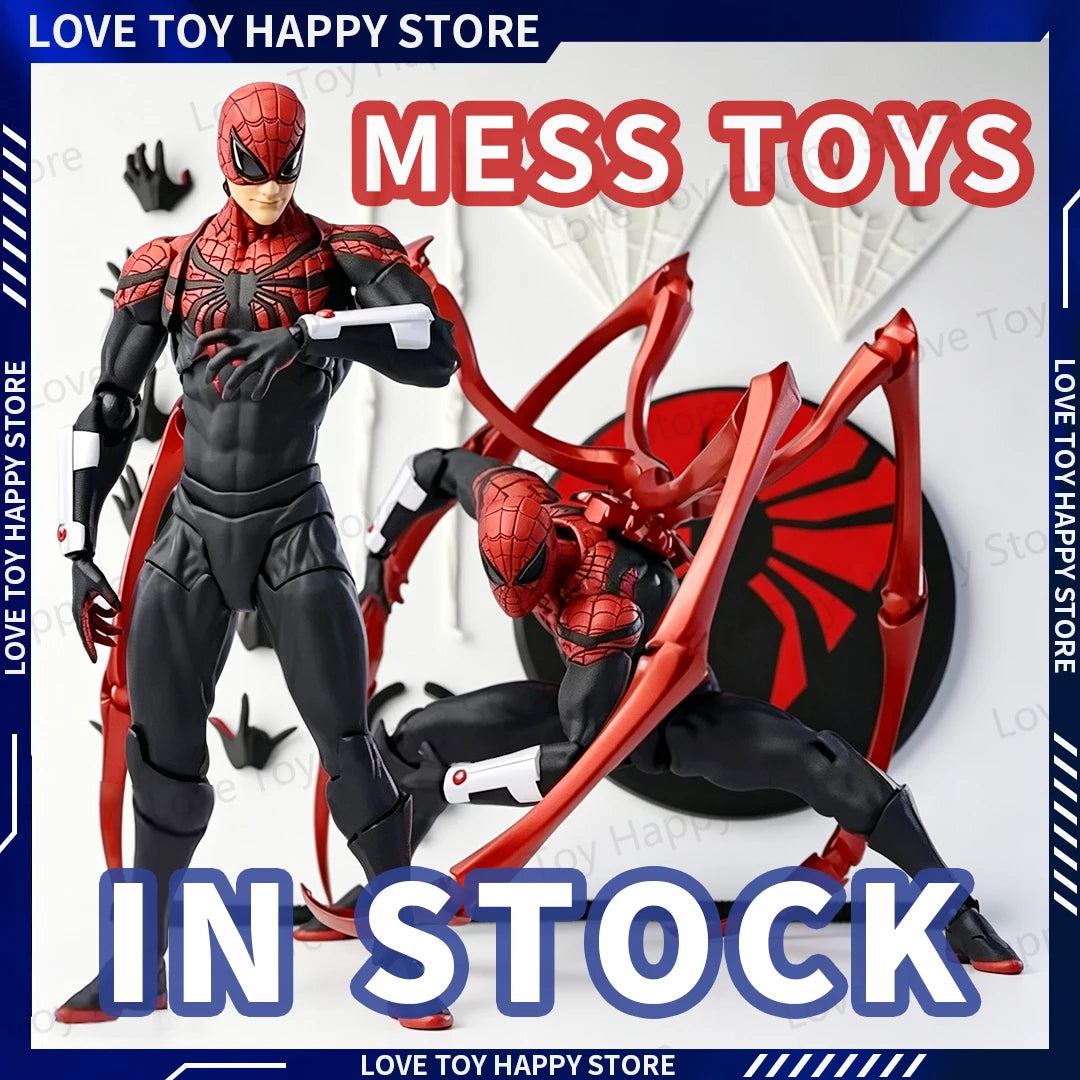 Marvel spiderman figure Movable Joints Painted Character Desktop Decor Collectible Model Toy Gift For Adult Hobby Collectors