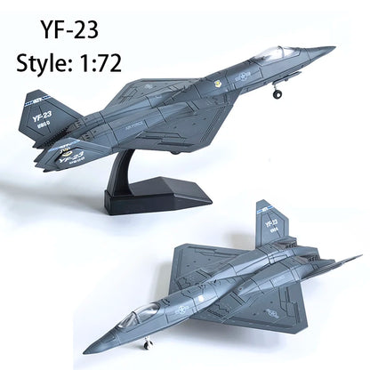 DIY Assembled Building Block Military Model Toys F14 Tomcat Su35s F-22 Stealth Fighter B2 Aircraft Multi-Purpose Fighter for Gif