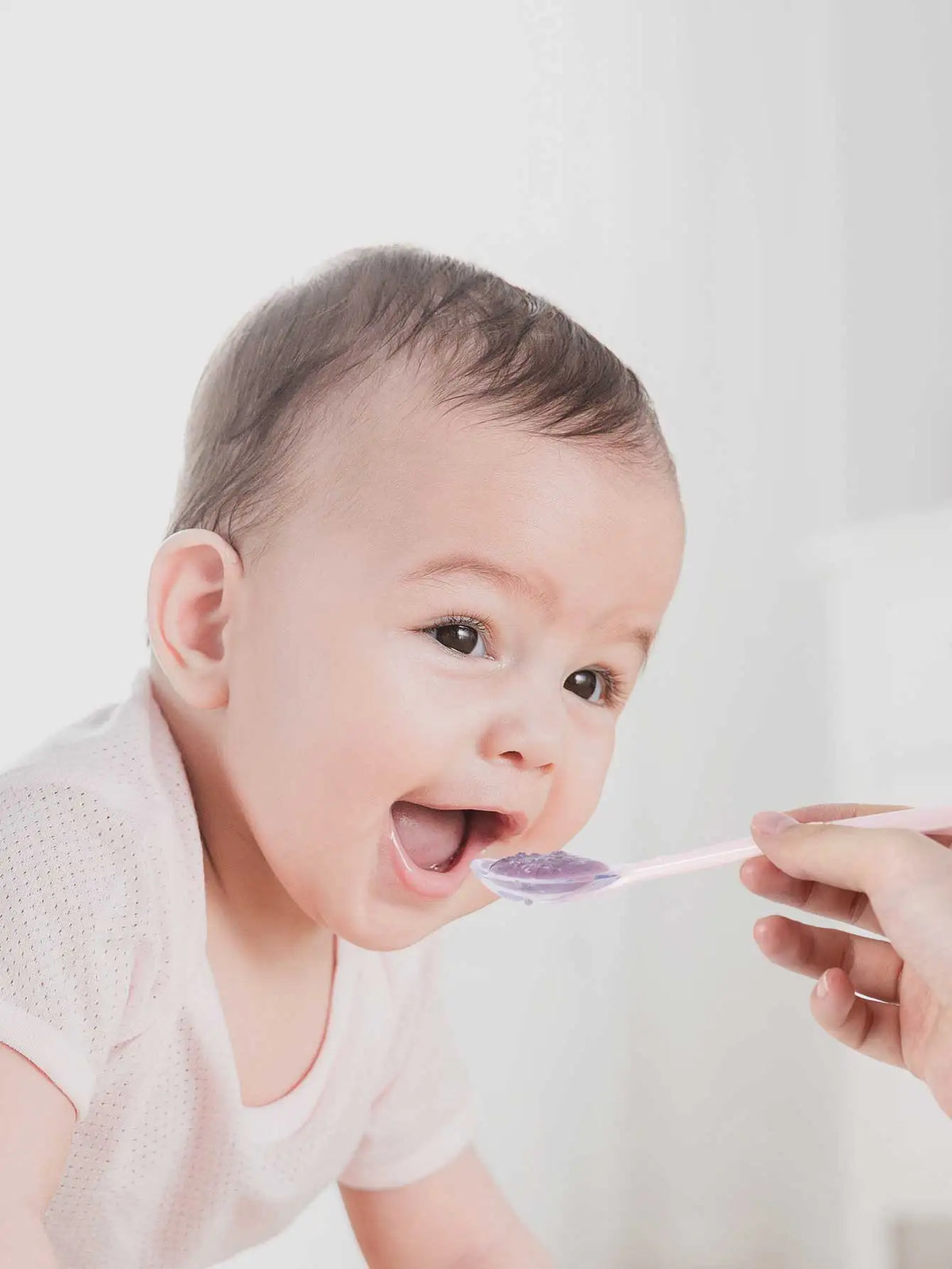 9 Colors Baby Silicone Spoon Learning Spoon Star Pattern Large Small Spoon Set Soft Silicone Feeding Spoon Training Baby Reborn