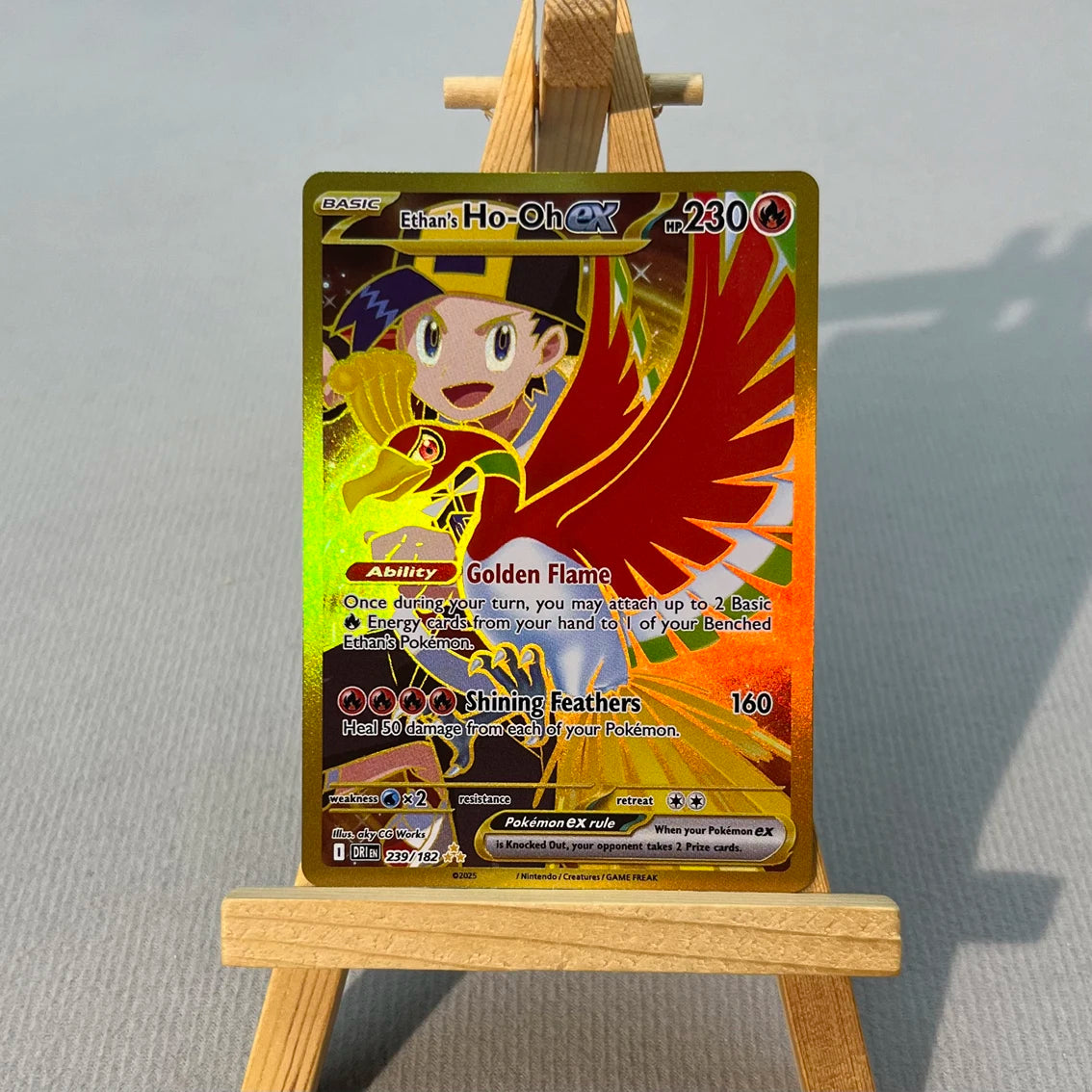 DRI PTCG4-001 Tcg proxy PKM Cards Misty's Psyduck Cynthia's Garchomp Rare Collection Battle Toys Gifts for Hobbies home play