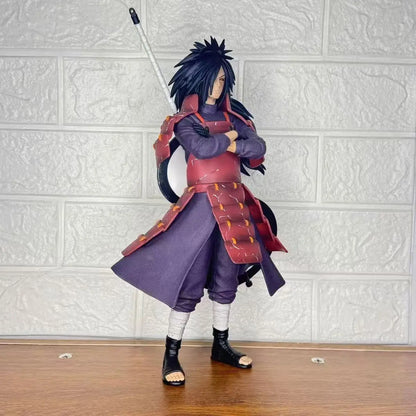 Uchiha Madara Peripheral figurine model table decoration, birthday gift, trendy toy scene decoration, car decoration