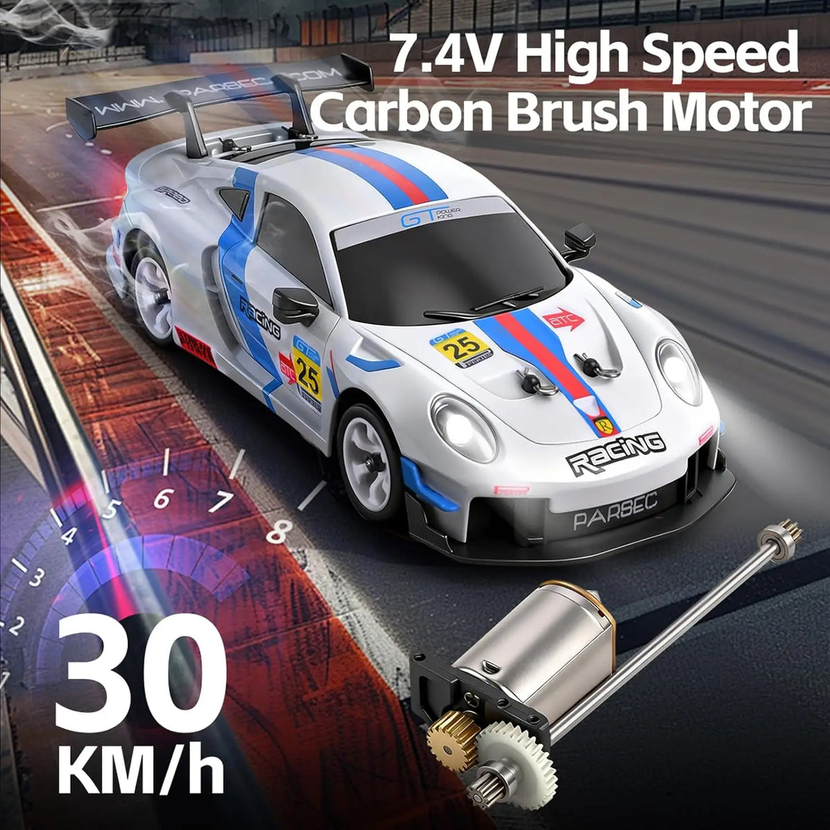 WLtoys 284191 284019-A Upgraded Gyro 1/28 RC Drifting Car 4WD High Speed Radio Control Model 2.4G Drift Racing Vehicle Mini Gift