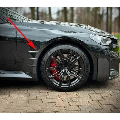 For BMW M2 G87 Base Coupe 2023-2025 Side Spats Canards Car Front&Rear Bumper Side Fender Trim Cover Body Kit Tuning Auto Parts