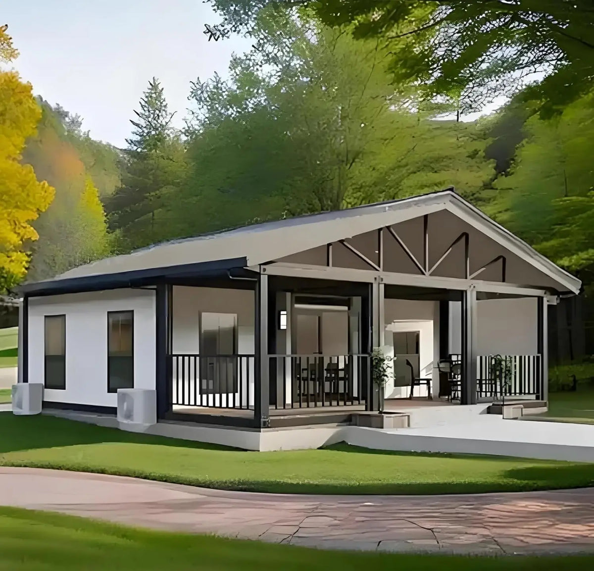 YG Customized Capsule Home Apple Cabin Capsule House 20/30/40FT Expandable Container House Tiny House Prefabricated Home