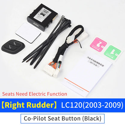 Co-Pilot Seat Button Module for Toyota Land Cruiser Prado 120 LC120 Fj120 2003-2009 2008 Tuning Interior Decoration Accessories