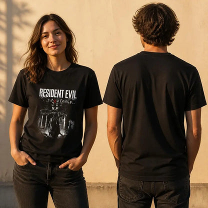 RE Requiem Residents Evils Men Retro T Shirt 100% Cotton Clothing Fun Short Sleeve Tee Gift T-Shirts