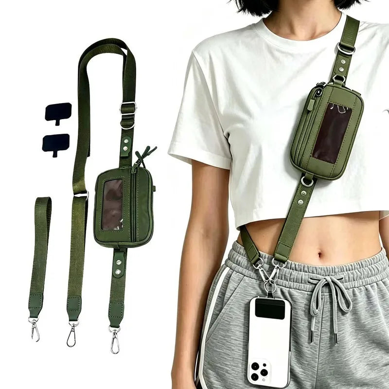 Small Crossbody Chest Bag for Women,phone Strap, Mini Pouch for Daily Commuting, Walking, Shopping, Short Trips and Casual