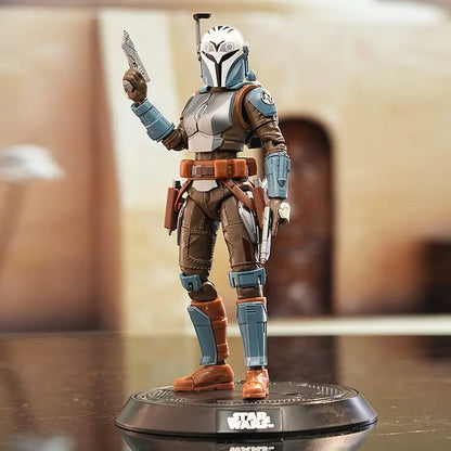 Original Blokees Star Wars Champion Class The Mandalorian & Grogu Assembly Movable Action Model Figures Collection Peripheral