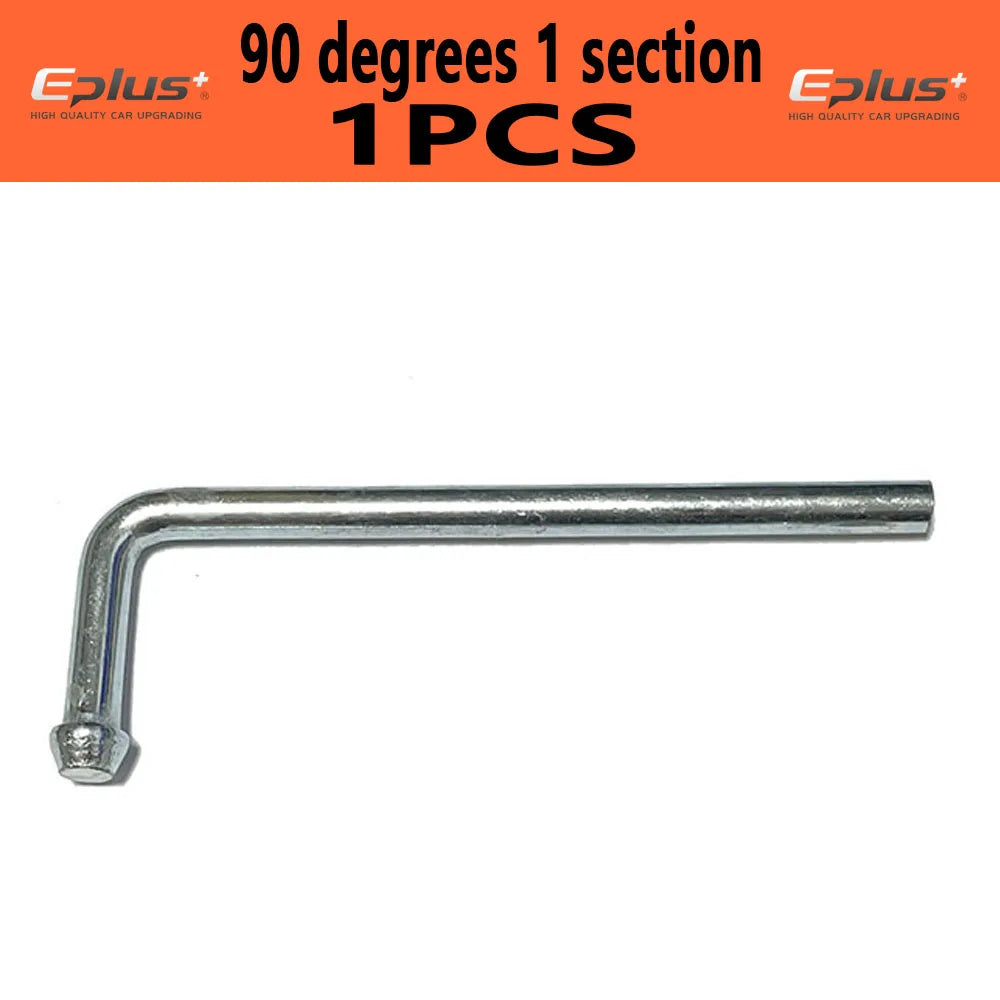 Universal Car parts exhaust pipe fastener steel hook muffler hanging hook 0 45 90 degrees Exhaust Muffler Support