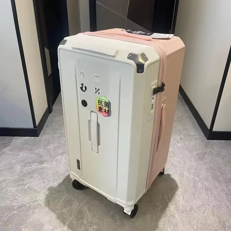 COLENARA Extra Large Capacity Luggage 20 Inch Boarding Case 22"24"26"28"30"32"34"36"40" ABS+PC Trolley Case Rolling Suitcase